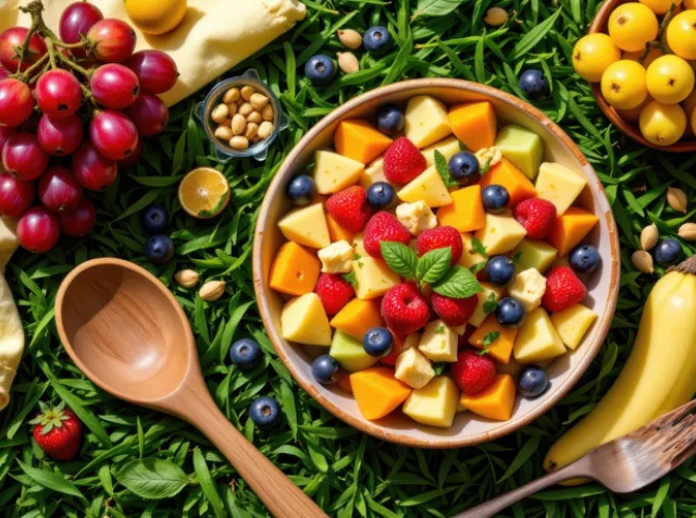 big bowl of fruit