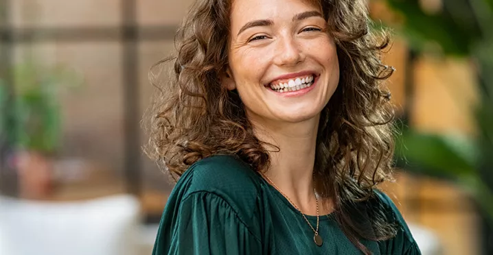 Happy woman
