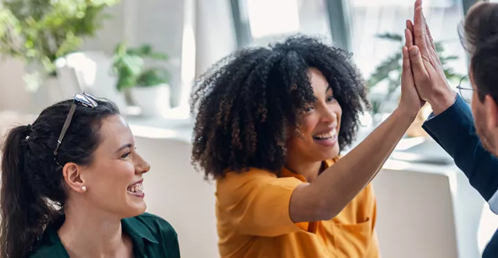 group of happy people
