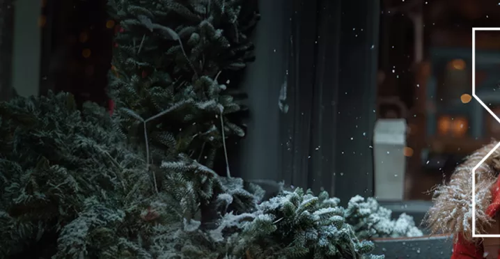 Pluxee Christmas banner