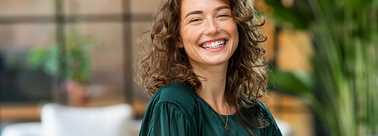 Happy woman