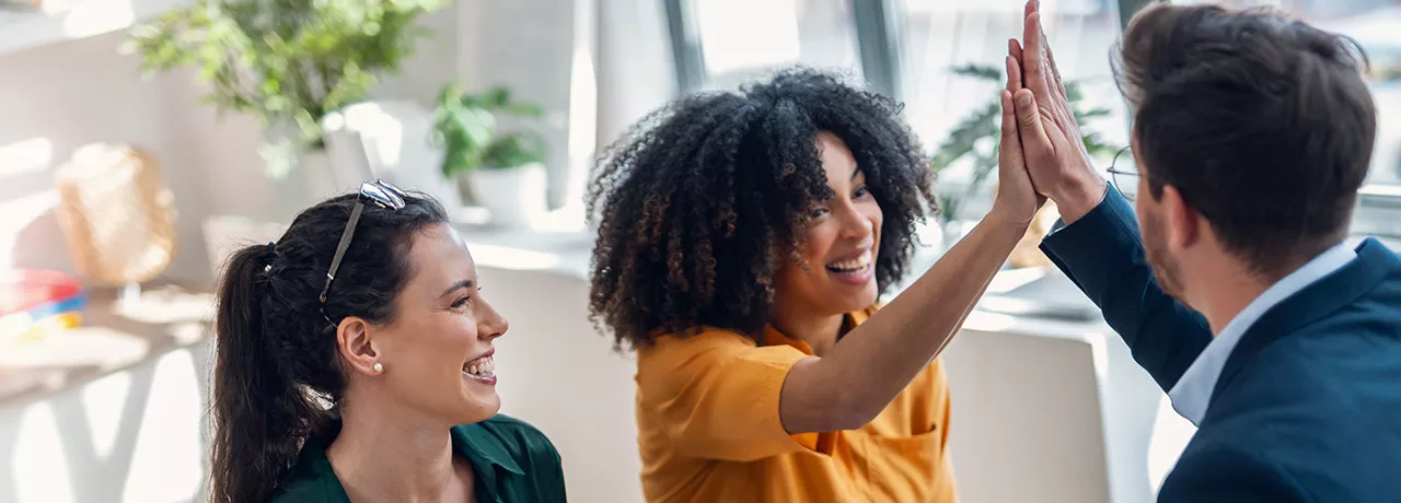 group of happy people