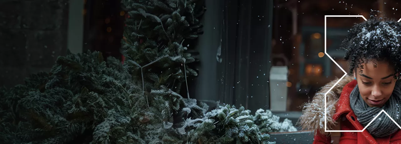 Pluxee Christmas banner