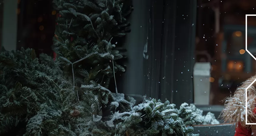 Pluxee Christmas banner