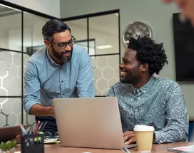 Men working together