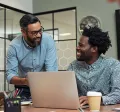Men working together