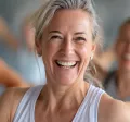 group of women exercising