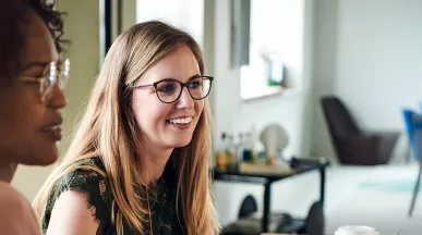 Happy and engaged employees